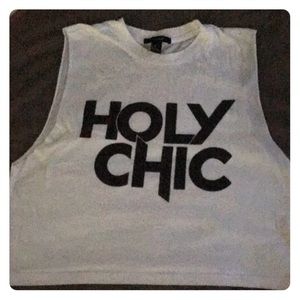 Crop top- Holy Chic